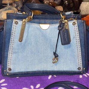 Coach Small Denim Crossbody